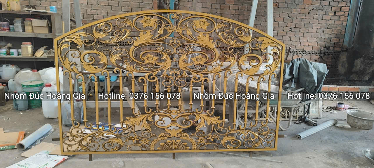 hàng rào nhôm đúc