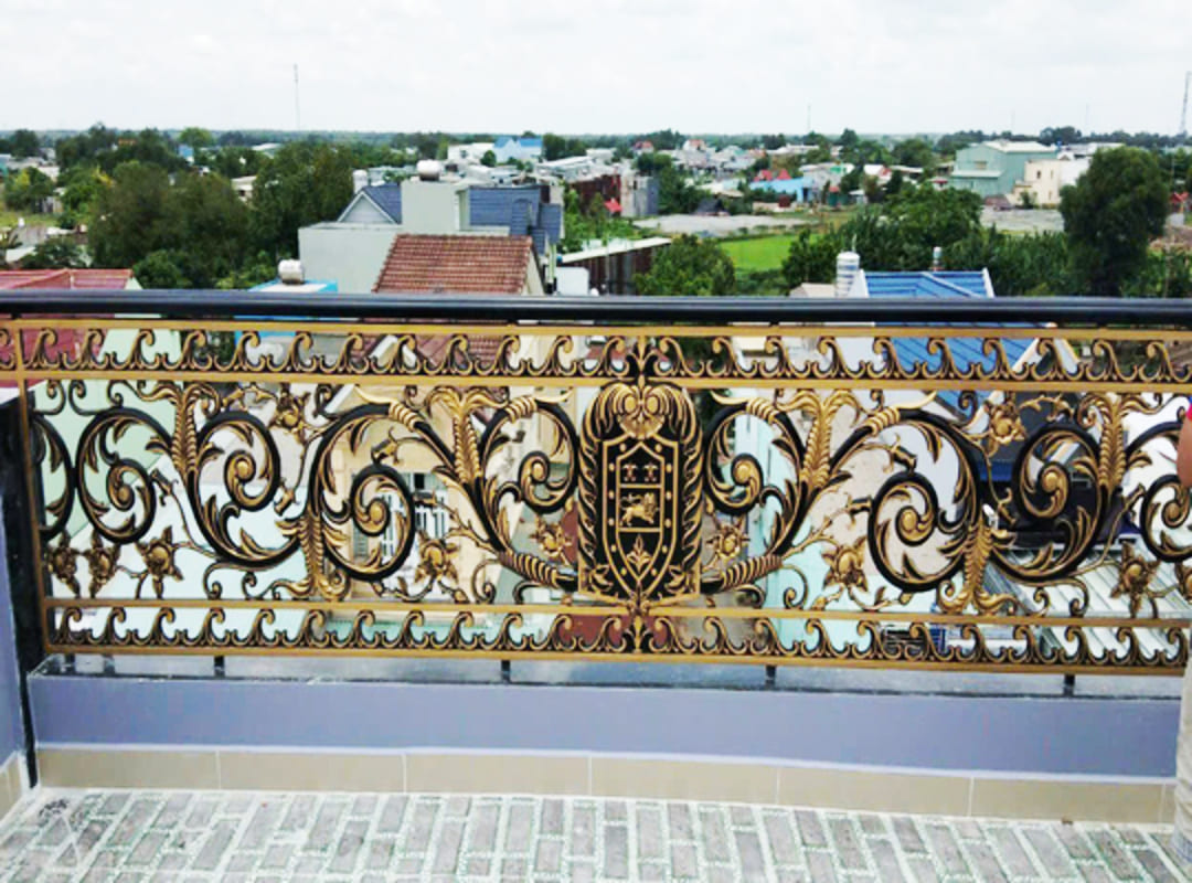 lan can nhôm đúc đẹp