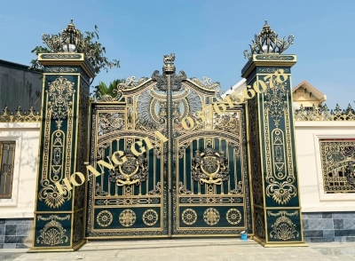 CỔNG NHÔM ĐÚC HG001