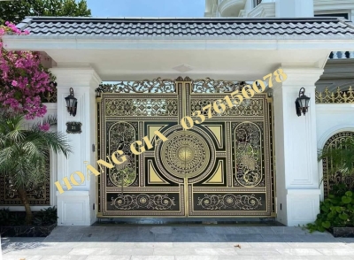 CỔNG NHÔM ĐÚC HG002