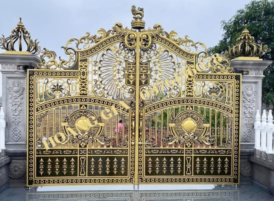 CỔNG NHÔM ĐÚC HG003