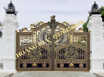 CỔNG NHÔM ĐÚC HG005