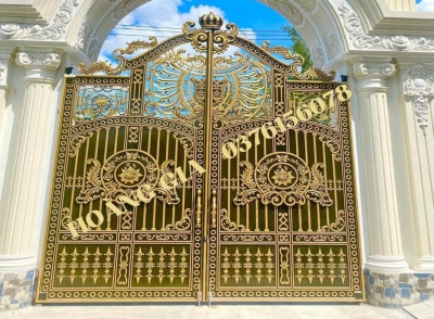 CỔNG NHÔM ĐÚC HG013