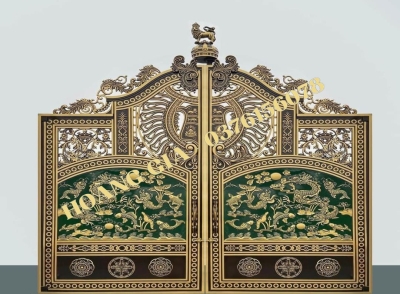 CỔNG NHÔM ĐÚC HG014