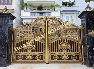 CỔNG NHÔM ĐÚC HG018