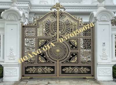 CỔNG NHÔM ĐÚC HG021
