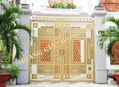 CỔNG NHÔM ĐÚC HG022