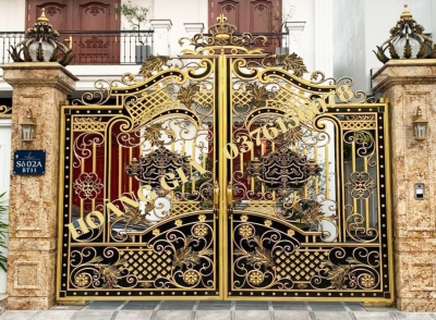CỔNG NHÔM ĐÚC HG023