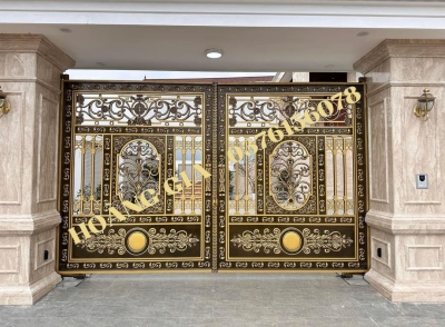 CỔNG NHÔM ĐÚC HG024