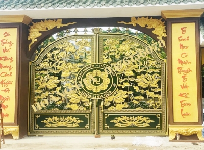CỔNG NHÔM ĐÚC HG027