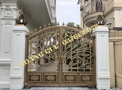 CỔNG NHÔM ĐÚC HG029