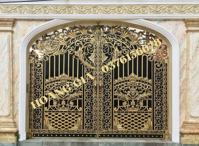 CỔNG NHÔM ĐÚC HG030