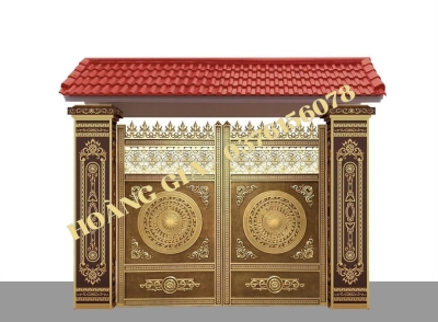 CỔNG NHÔM ĐÚC HG038