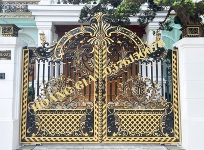 CỔNG NHÔM ĐÚC HG041