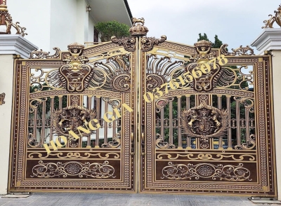 CỔNG NHÔM ĐÚC HG042