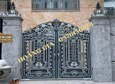 CỔNG NHÔM ĐÚC HG044