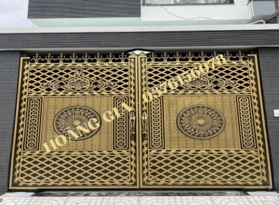 CỔNG NHÔM ĐÚC HG055
