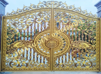 CỔNG NHÔM ĐÚC HG056