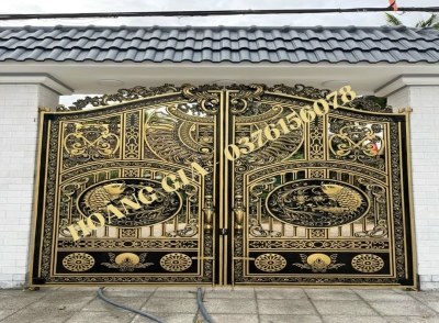 CỔNG NHÔM ĐÚC HG059