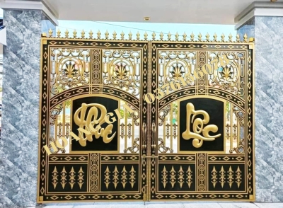 CỔNG NHÔM ĐÚC HG063