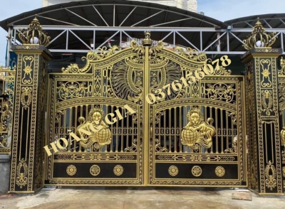 CỔNG NHÔM ĐÚC HG070