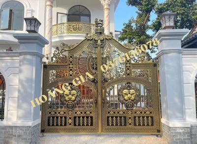 CỔNG NHÔM ĐÚC HG073