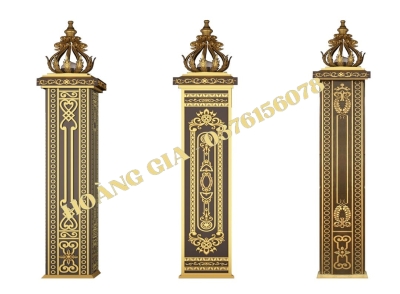 Trụ Cổng Nhôm Đúc