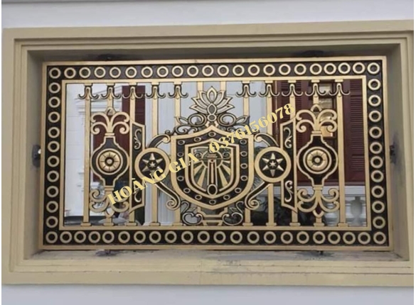 BÔNG GIÓ NHÔM ĐÚC B014