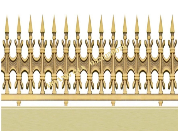 CHÔNG RÀO NHÔM ĐÚC G006