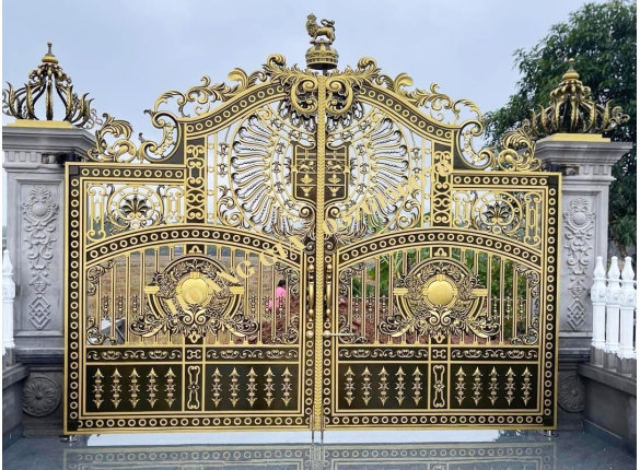 CỔNG NHÔM ĐÚC HG003