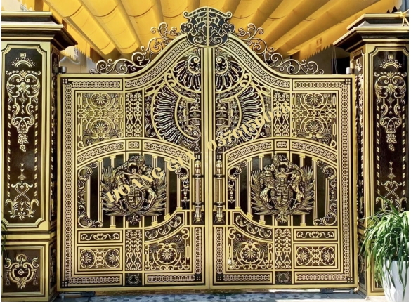 CỔNG NHÔM ĐÚC HG012