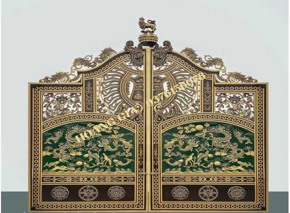 CỔNG NHÔM ĐÚC HG014