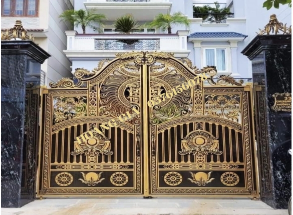 CỔNG NHÔM ĐÚC HG018