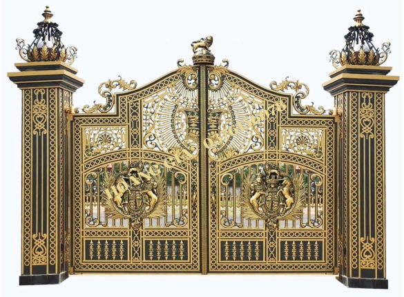 CỔNG NHÔM ĐÚC HG026