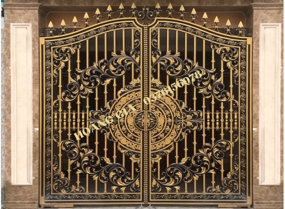 CỔNG NHÔM ĐÚC HG028