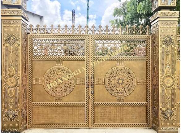 CỔNG NHÔM ĐÚC HG032