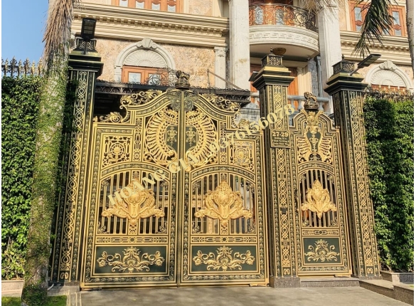 CỔNG NHÔM ĐÚC HG053