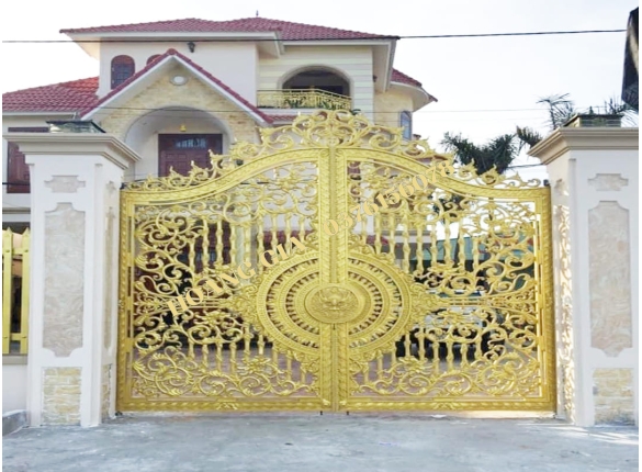 CỔNG NHÔM ĐÚC HG057