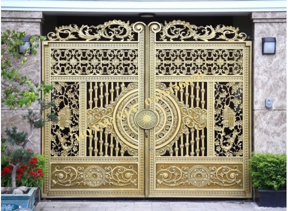 CỔNG NHÔM ĐÚC HG061