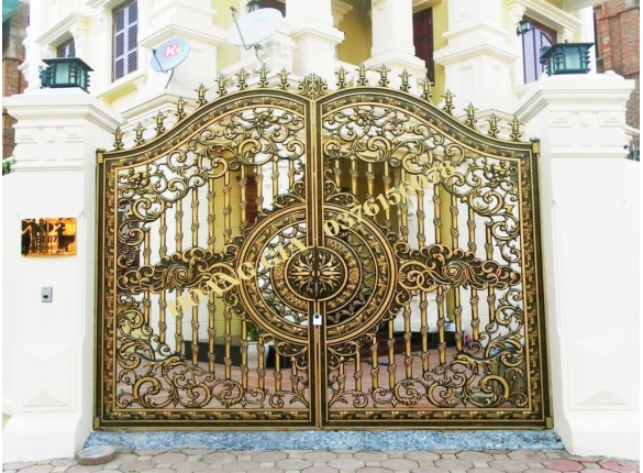 CỔNG NHÔM ĐÚC HG064