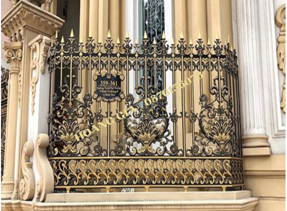 HÀNG RÀO NHÔM ĐÚC HR025